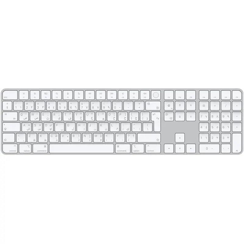 Apple Magic Keyboard with TouchID & Numeric Keypad | Arabic