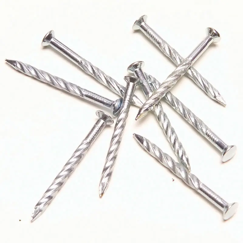M-D Building Products Screw Nails for Carpet Metal  1-1/4 (12/pkg) Silver Color