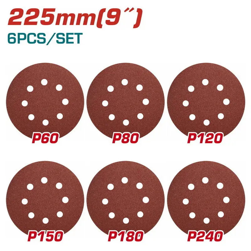 TOTAL SANDING SHEET 6PCS FOR TWS10501 (TAC732251)