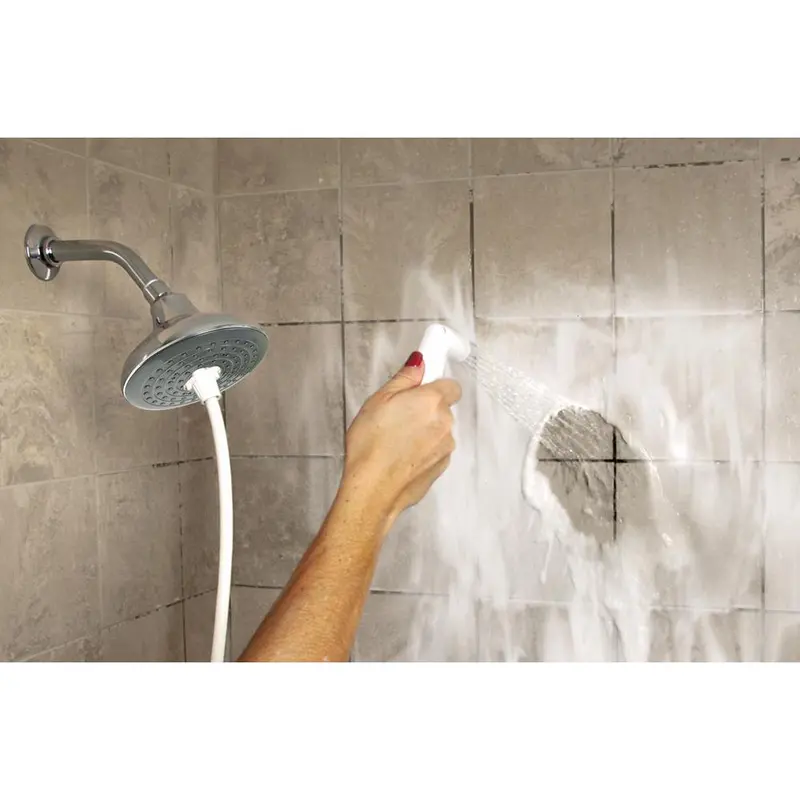 1-spray 6 in. Dual Shower Head and Handheld Shower Head in Chrome1.5 / each