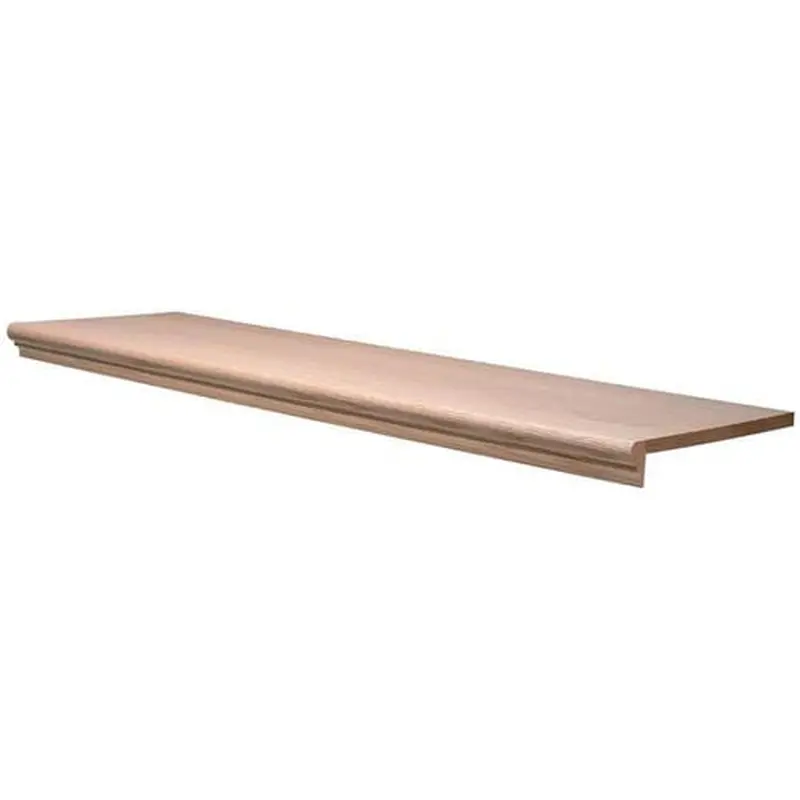 11.5-in x 42-in Brown Unfinished Red Oak Stair Tread