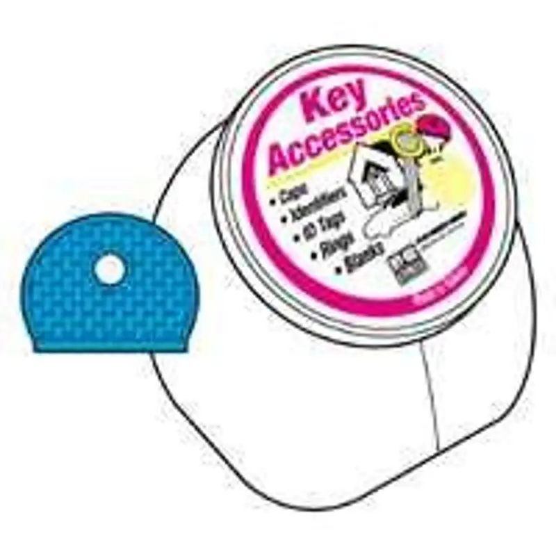 Hy-Ko KT134 Key Cap, Plastic