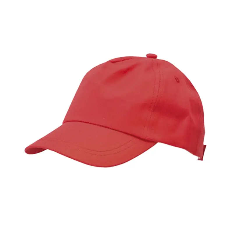 Children's Cap In Bright Colors. In 100% Cotton Material 5 Panel