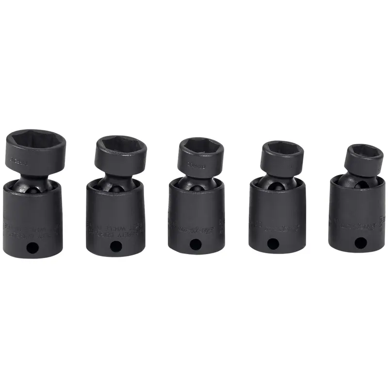 Snap-on 5 pc SAE Swivel Socket Set