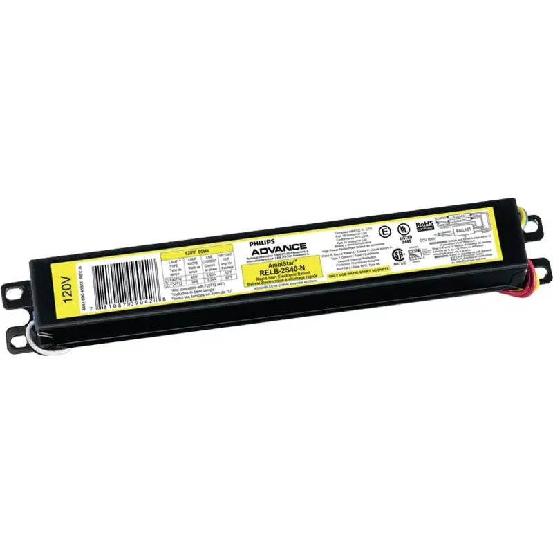 Philips Advance Centium Series ICN2S40N Electronic Ballast, 120/277 V, 72 W, 2-Lamp