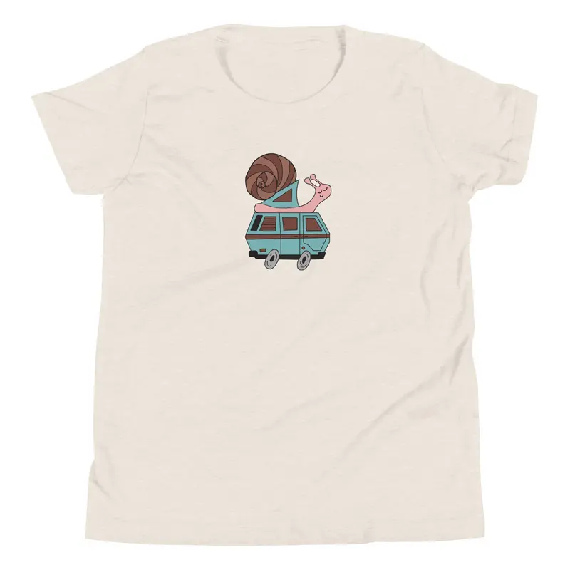 Sally Snail Youth T-ShirtBlack / S