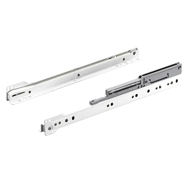 18 in. Bottom Mount Drawer Slide with Soft Close Set