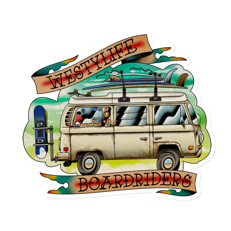 Westy Life Boardriders Magnet33