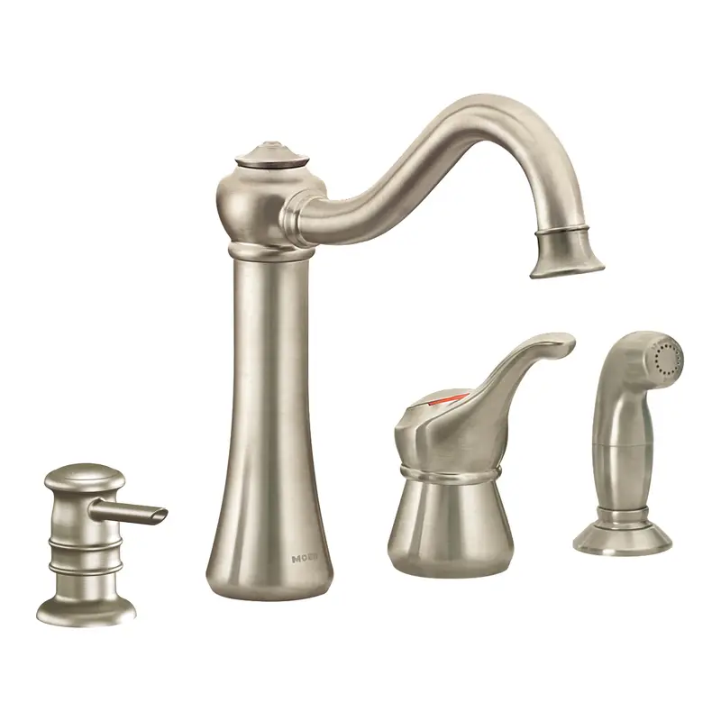 Corrine Chrome one-handle high arc kitchen faucetChrome