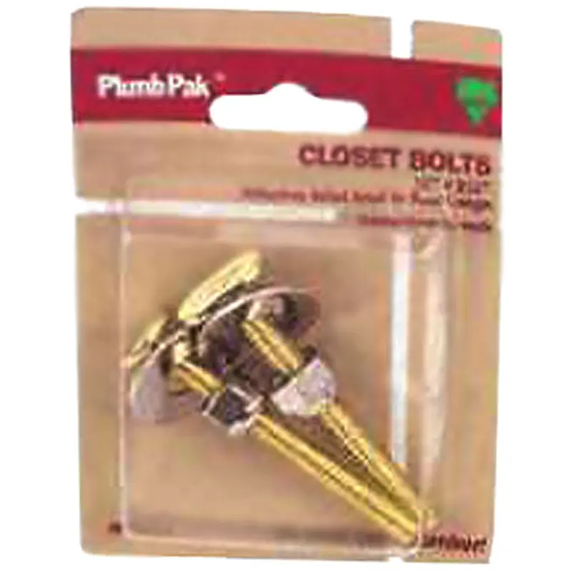 SCREWS 1/4X2-1/2 TOILET