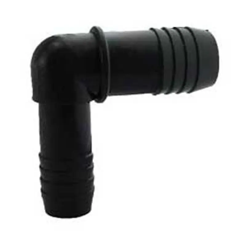 Boshart UPPRE-1007 Reducing Pipe Elbow, 1 x 3/4 in, Insert, 90 deg Angle, Polypropylene