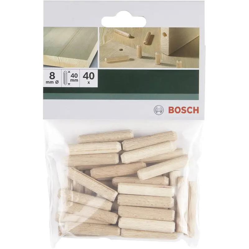 Dowel 8x40mm 40pcs | 2609255311
