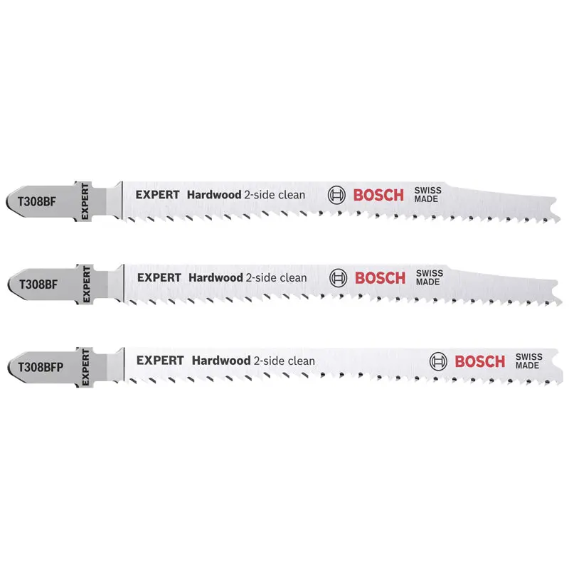 JSB 3pc Set 2-Side-Clean Hardwood, Precision for Hardwood (2x T308BF, 1x T308BFP)