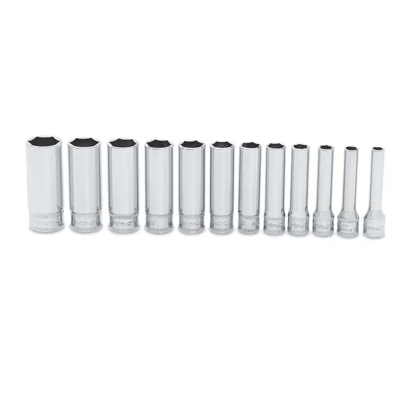 Snap-on 12 pc Metric Deep Socket Set