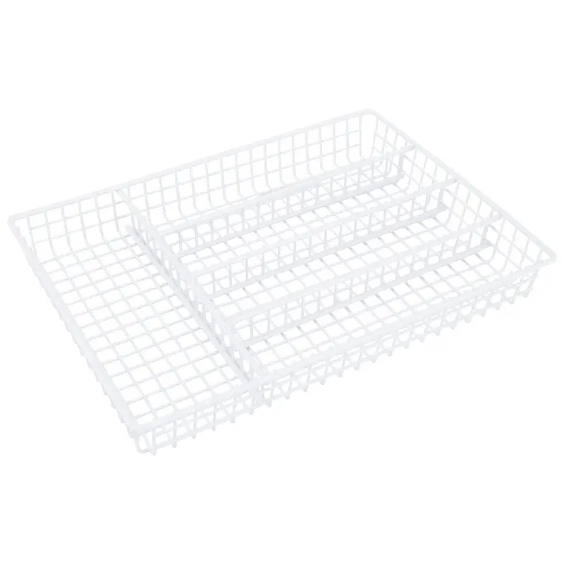 Simple Spaces JI-18W-3L Storage Tray, 14 in W, 10-1/4 in D, Steel
