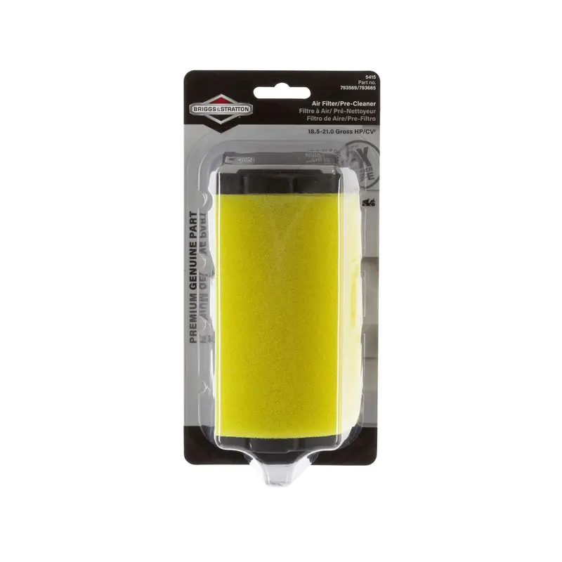 Briggs and Stratton 5415K FILTER -A/C W/PRE-C