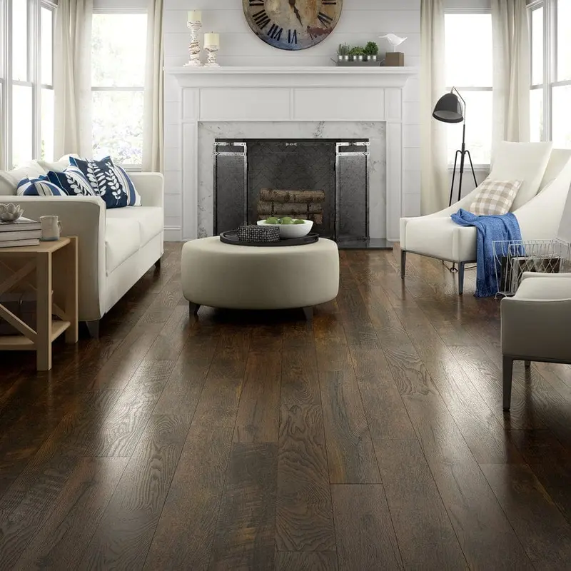 allen   roth Rescued Wood Medley 6.18-in W Embossed Wood Plank Laminate Flooringsq/ft