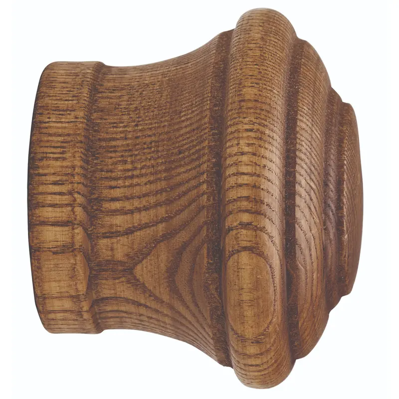 Granada Finial 45mm Tiger Oak