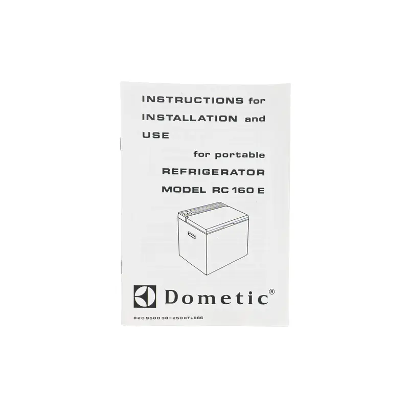 Dometic RC160E Refrigerator Manual