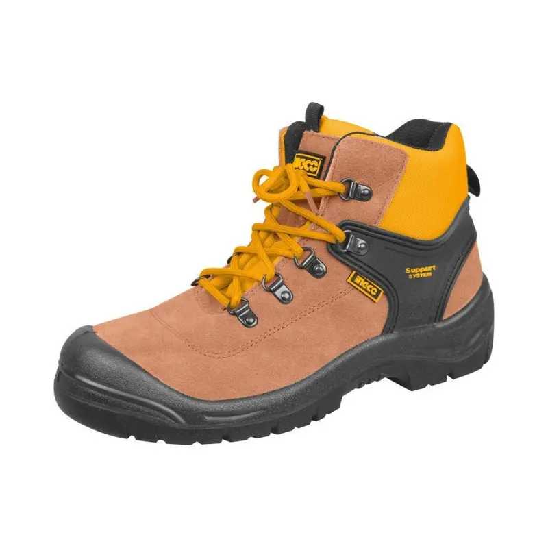 INGCO Super SSH12SB Safety Boots  Durable Work Footwear for All Sizes40