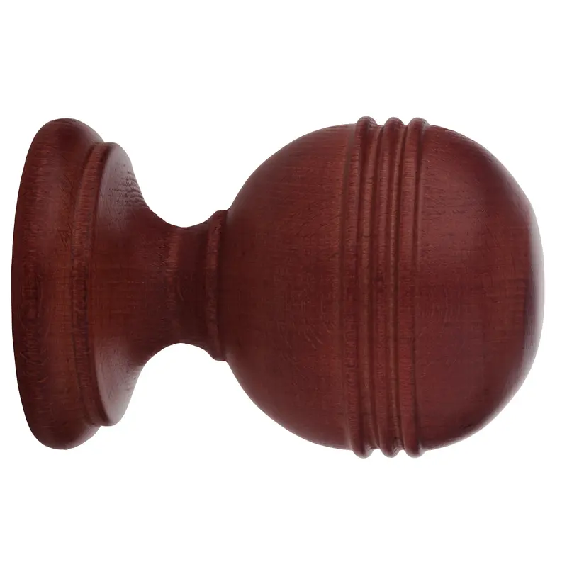 Finial Ringed Ball Hz 2"