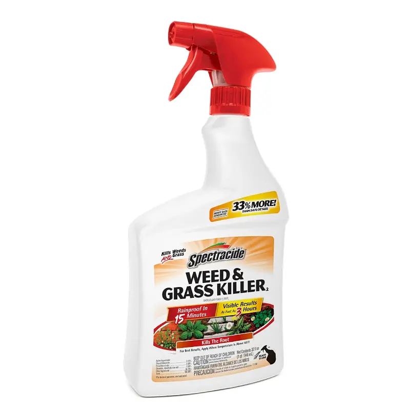 Spectracide HG-96428 Weed and Grass Killer, Liquid, Amber, 32 oz Bottle