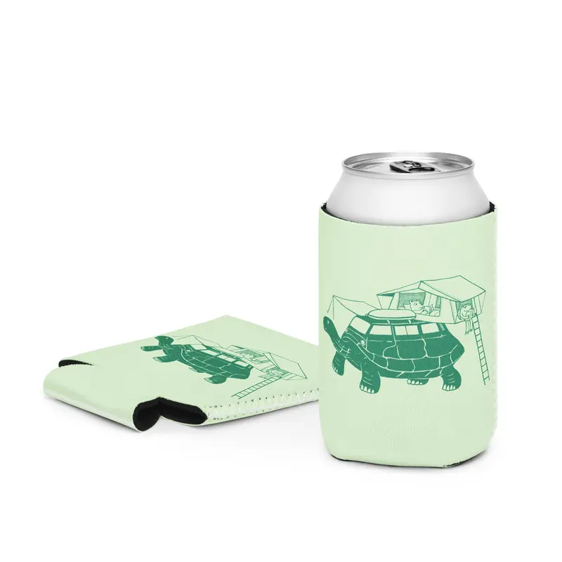 Tin-Top Turtle Can CoozieRegular 12 oz