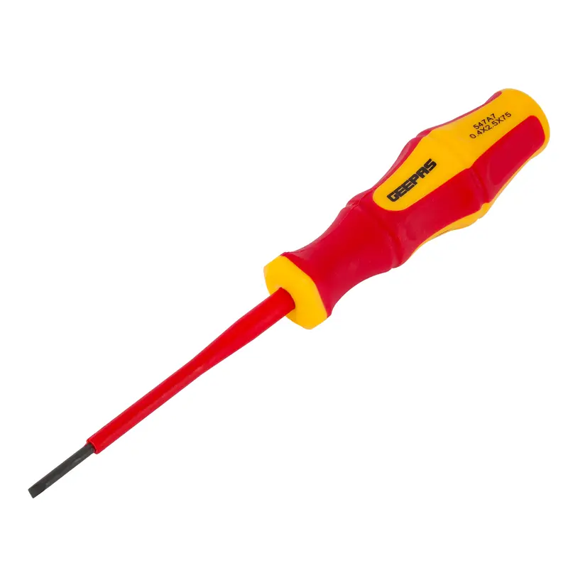 Geepas VDE Screwdriver 2.5x75mm | GT59424