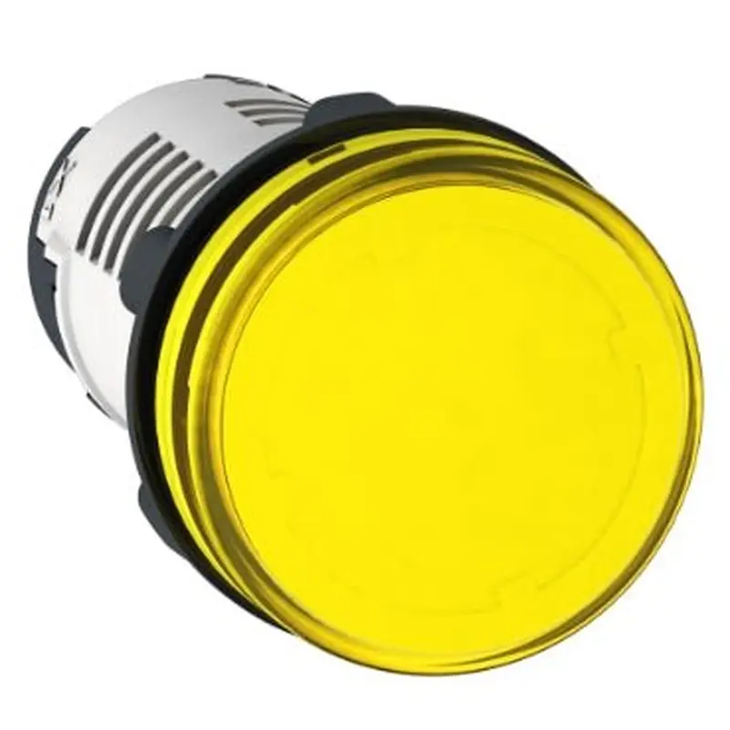 lamp LED yellow  IP65 , 220 VAC | XB7EV05MP