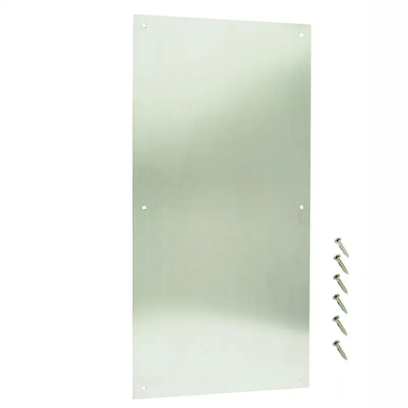 8 in. x 16 in. Stainless Steel Push Plate