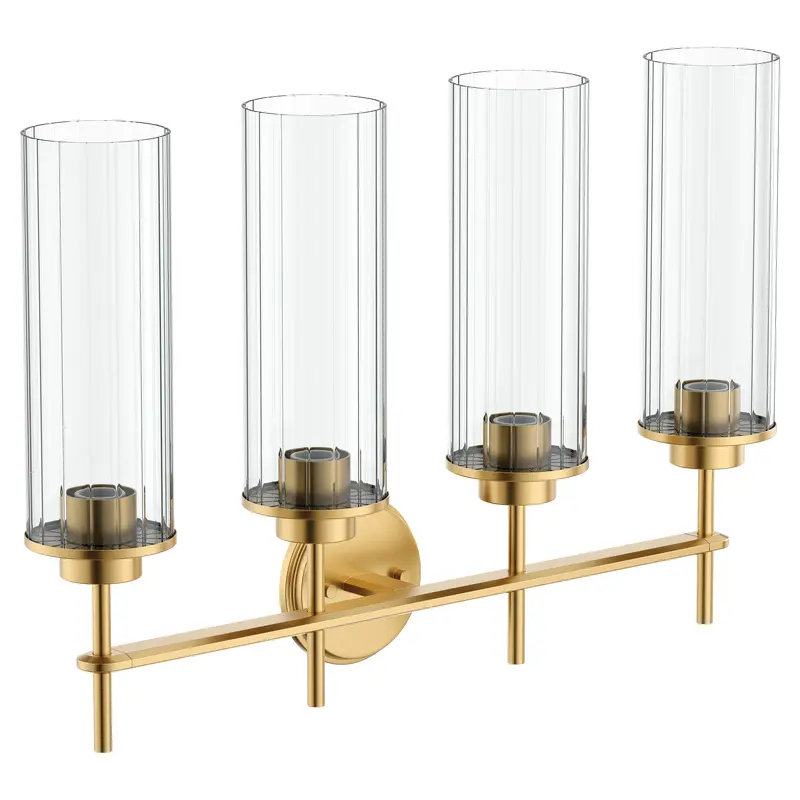 Greenfield Chrome four globe bath lightChrome