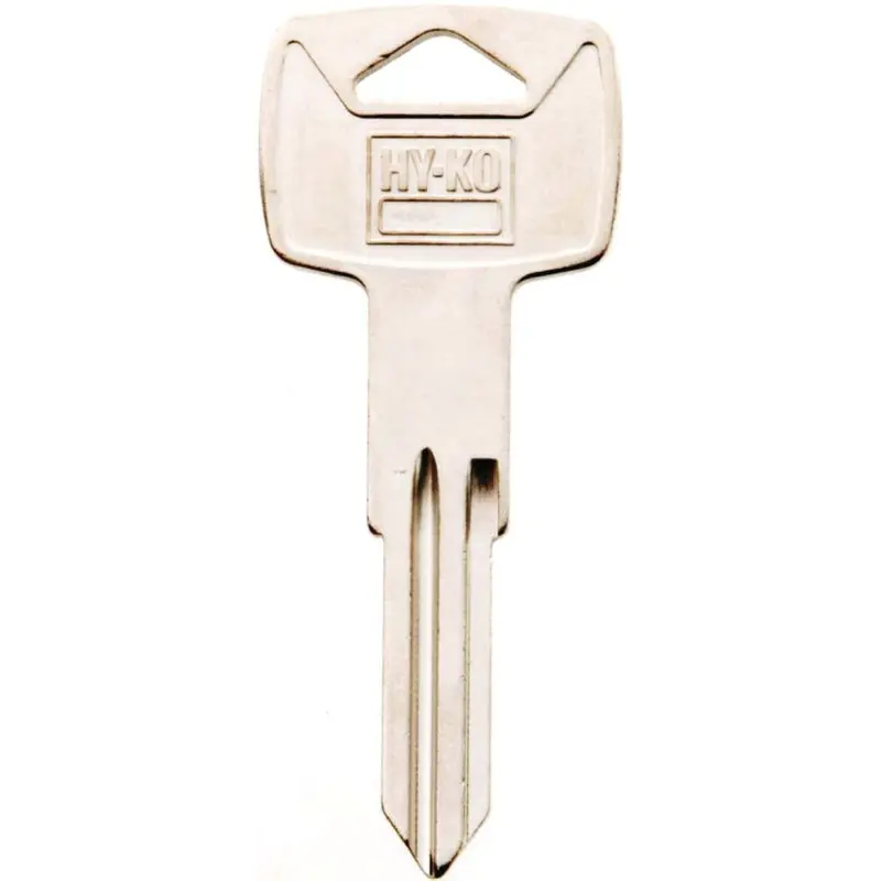 Hy-Ko 11010B61 Key Blank, Brass, Nickel