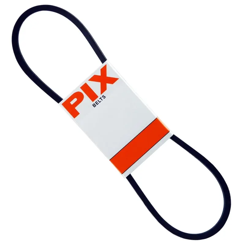 PIX X'SET A38/4L400 V-Belt, 4L, 40 in L, 1/2 in W, 5/16 in Thick, Black