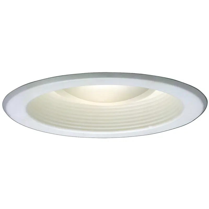Halo 5001P Baffle Trim, Metal Body, White