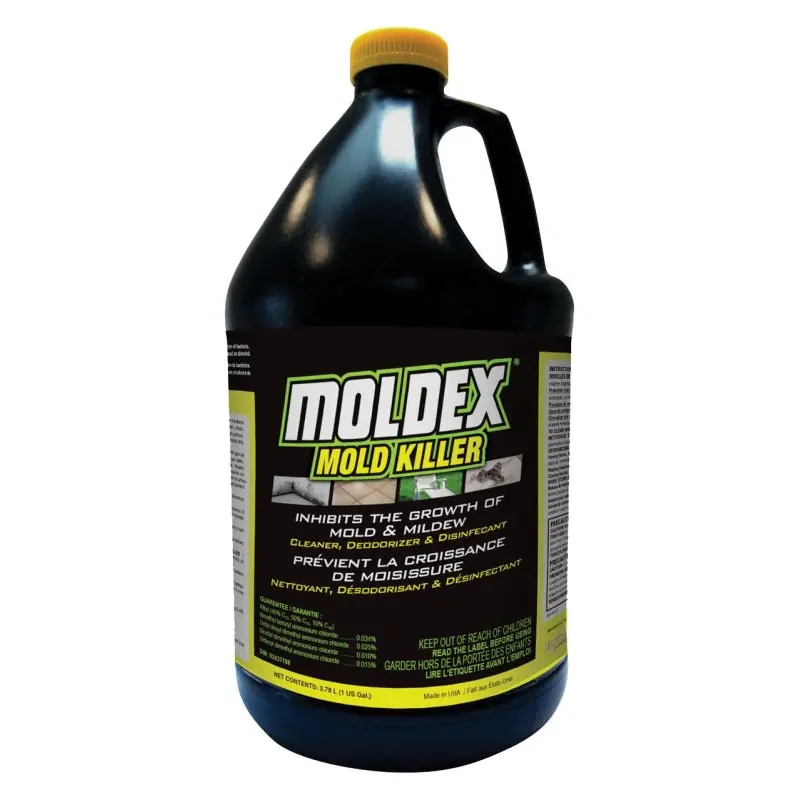 MOLDEX 5522 Mold Killer, 3.78 L Package, Bottle, Liquid, Clear