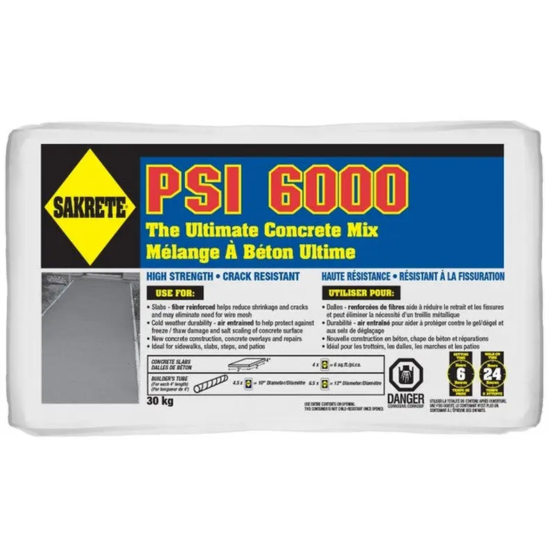 SAKRETE  6000 psi HD Concrete Mix