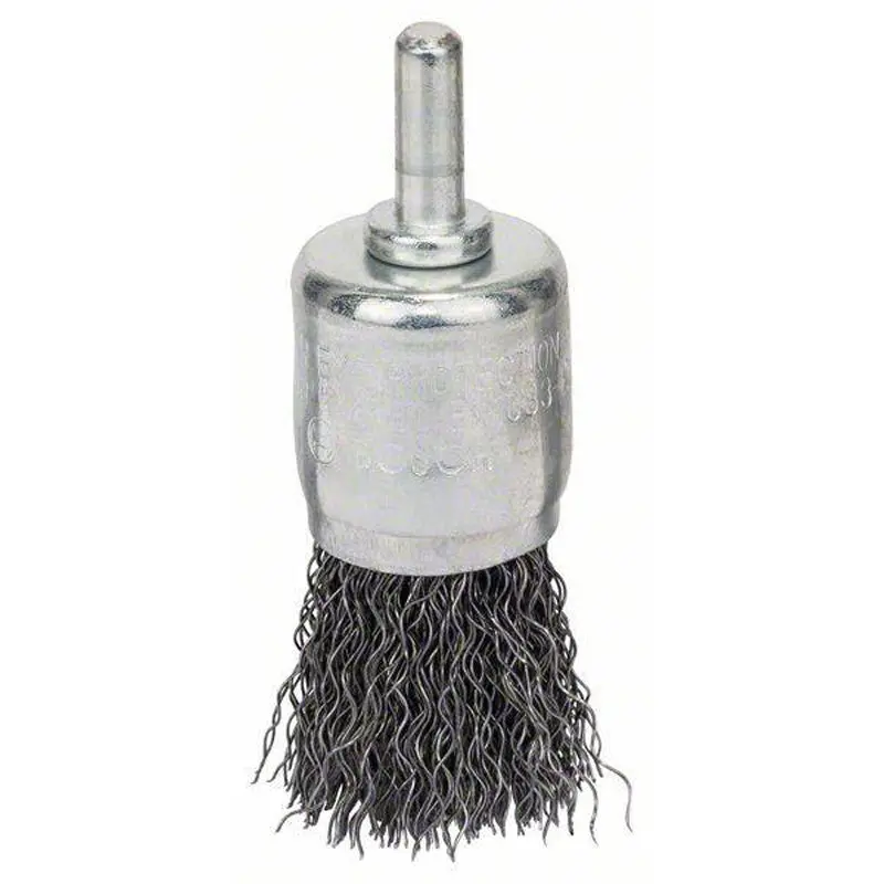 Shank Pencil Brush 25mm Crimped 6mm