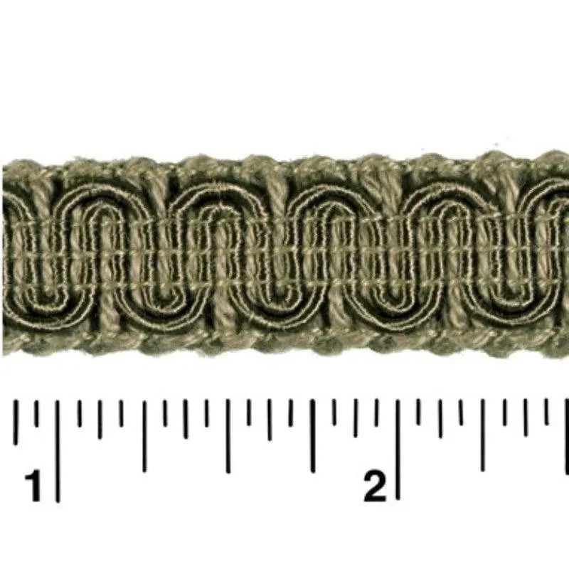 Rayon Scroll Gimp - C29 Taupe 36 Yards