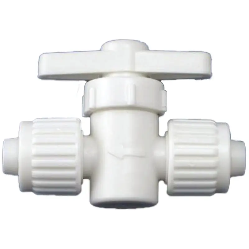 Flair-It 16880 Stop Valve, 1/2 in Connection, PEX, Plastic Body