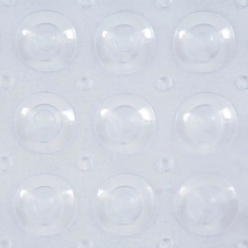 Kenney KN61292 Bath Mat, 31 in L, 15 in W, Vinyl, Clear