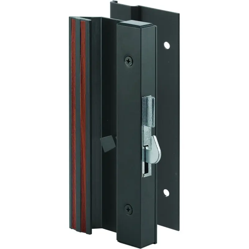 Prime-Line C 1007 Handle Set, Aluminum, Anodized, 7/8 to 2-3/8 in Thick Door