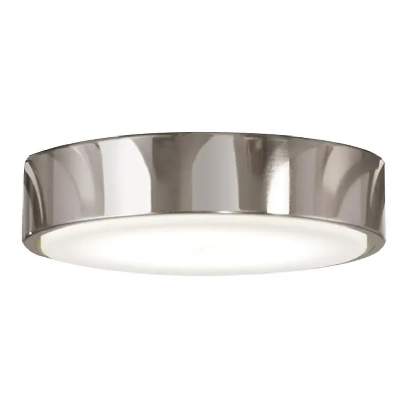 1-Light LED Brushed Nickel Wet Ceiling Fan Light KitBrushed Nickel Wet