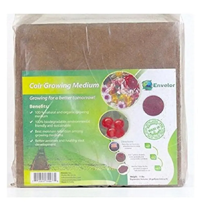 11 Qt. Coco Coir Growing Media Brick11 / each