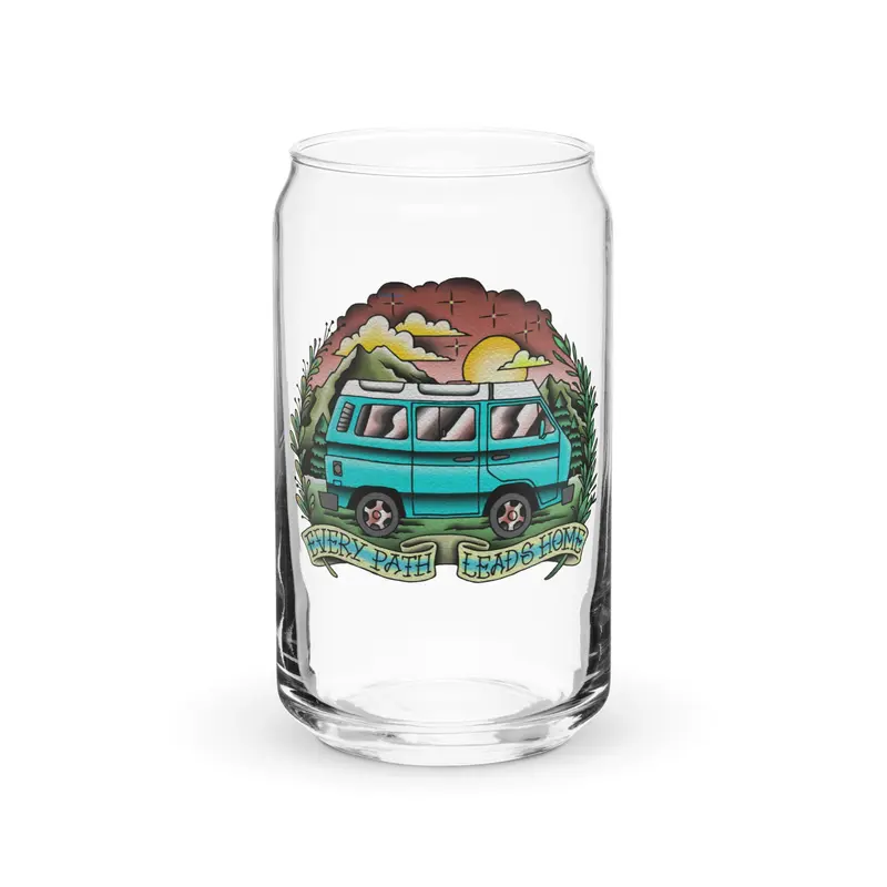 Every Path Leads Home Pint Glass16 oz