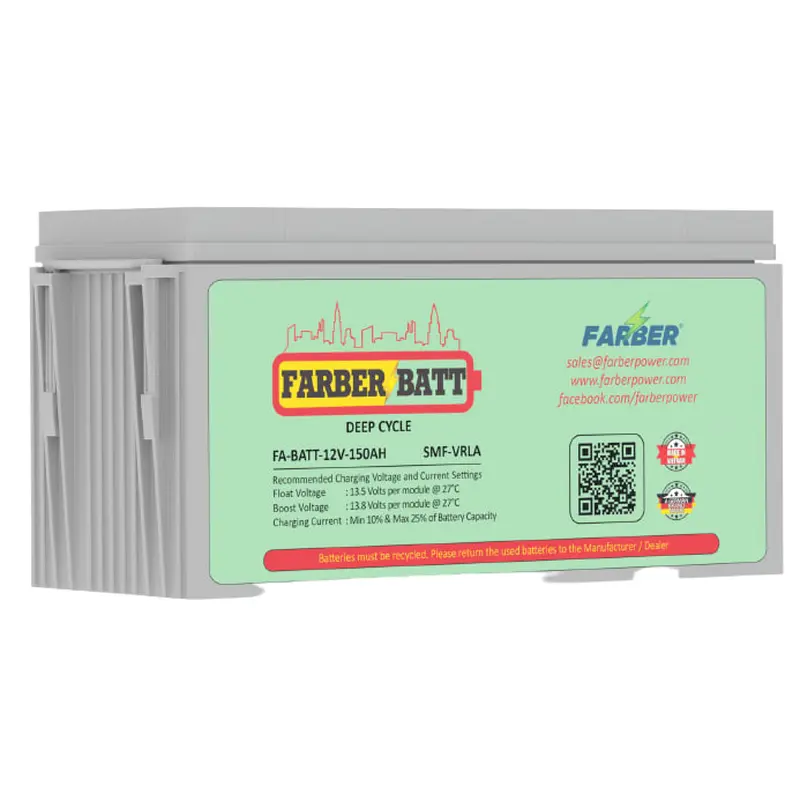 Farber SLA Battery 12V - 150 AH | FA-BATT-12V-150AH