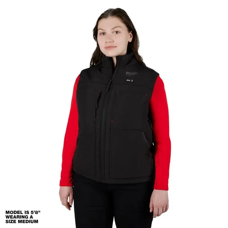 Milwaukee 334B-21 M12 Womens Heated AXIS Vest - BlackMEDIUM