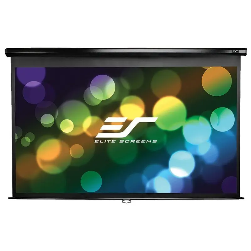 52 in. H x 92 in. W Manual Projection Screen with Black Case20.7 / box