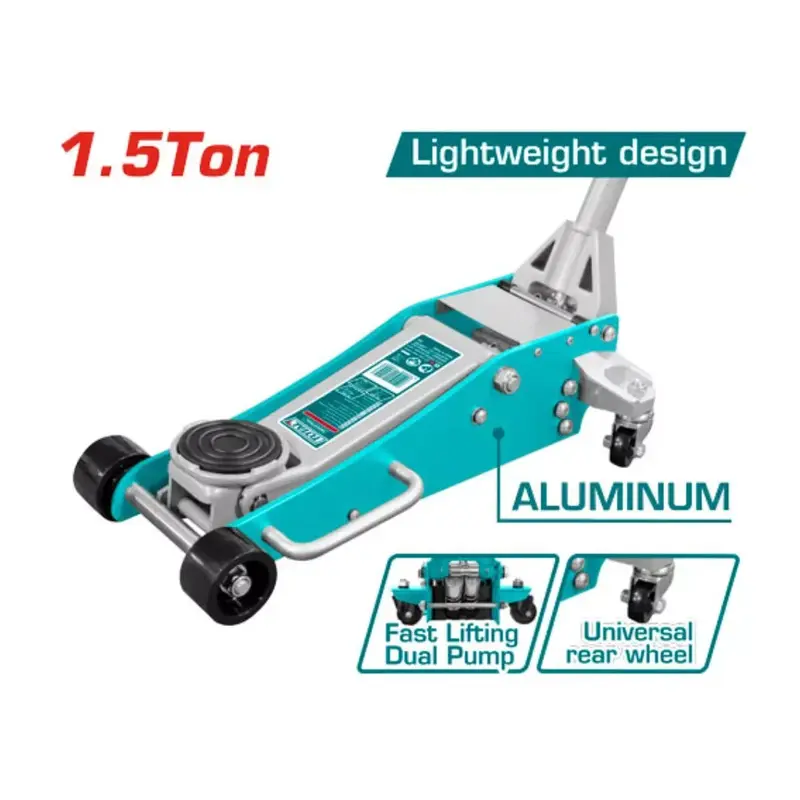 TOTAL Hydraulic Floor Jack 1.5T