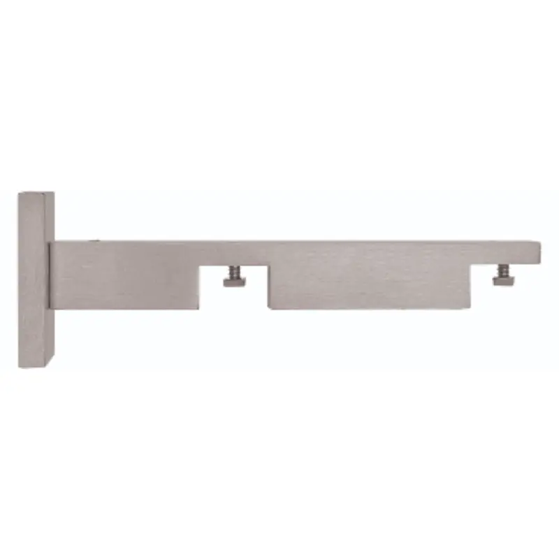 Double Wall Bracket 90/190mm Satin Nickel