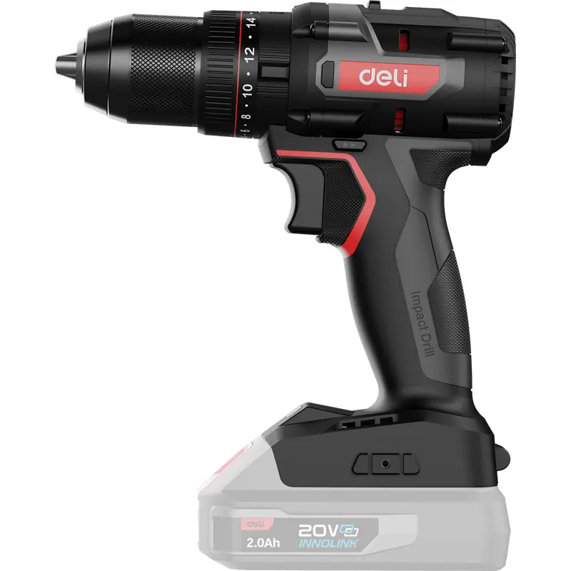 Deli Li-ion Impact Drill 20V